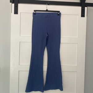 Aerie Waffle Knit Flare Pants